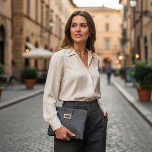 Bulgari Black Clutch